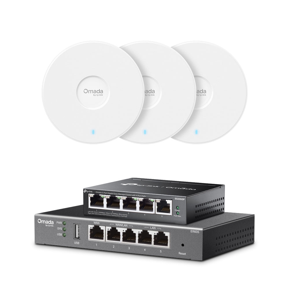 Omada Wi-Fi 7 Ceiling AP Package