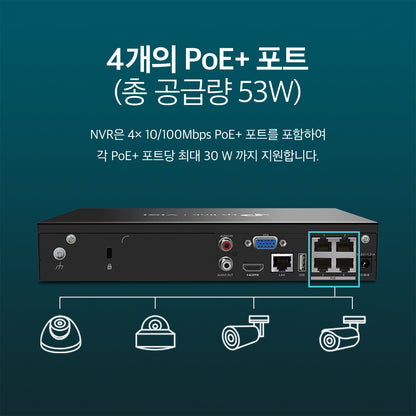 VIGI NVR1004H-4P-2TB